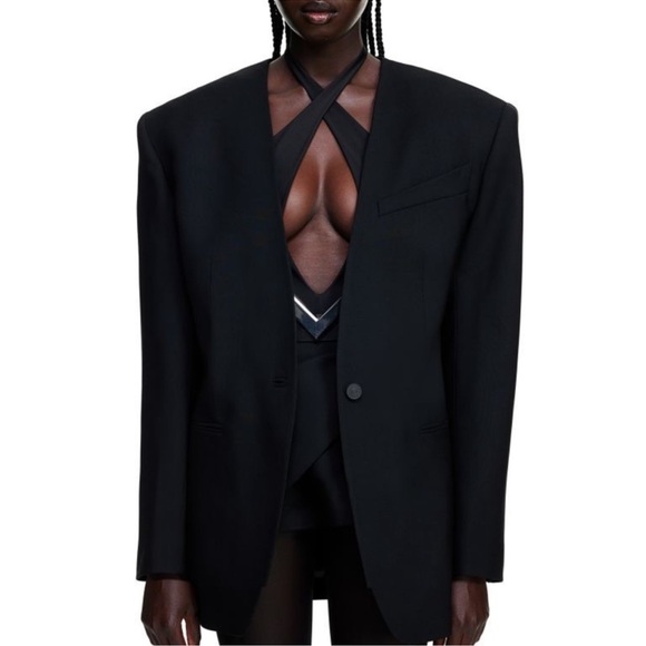 Mugler Jackets & Blazers - Never worn Mugler x hm blazer